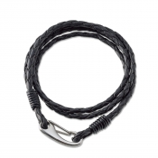 Bracelet braided black