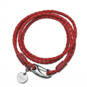 Bracelet braided red