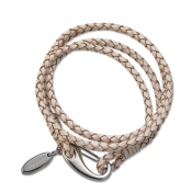 Bracelet braided white