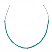 Paradise turquoise Pearl Necklace