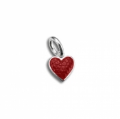 Fancy Heart Charm red