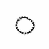 Paradise black Pearl Ring, size 54