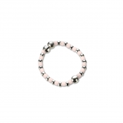 Paradise pink Pearl Ring, size 54