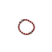 Paradise red Pearl Ring, size 50