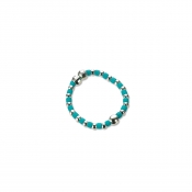 Paradise turquoise Pearl Ring, size 50
